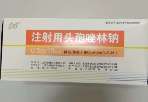 注射用头孢唑林钠 