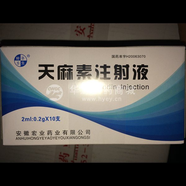 天麻素注射液 天麻素注射液